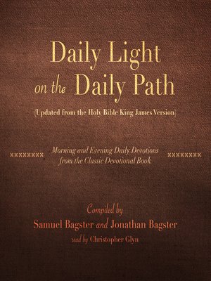cover image of Daily Light on the Daily Path